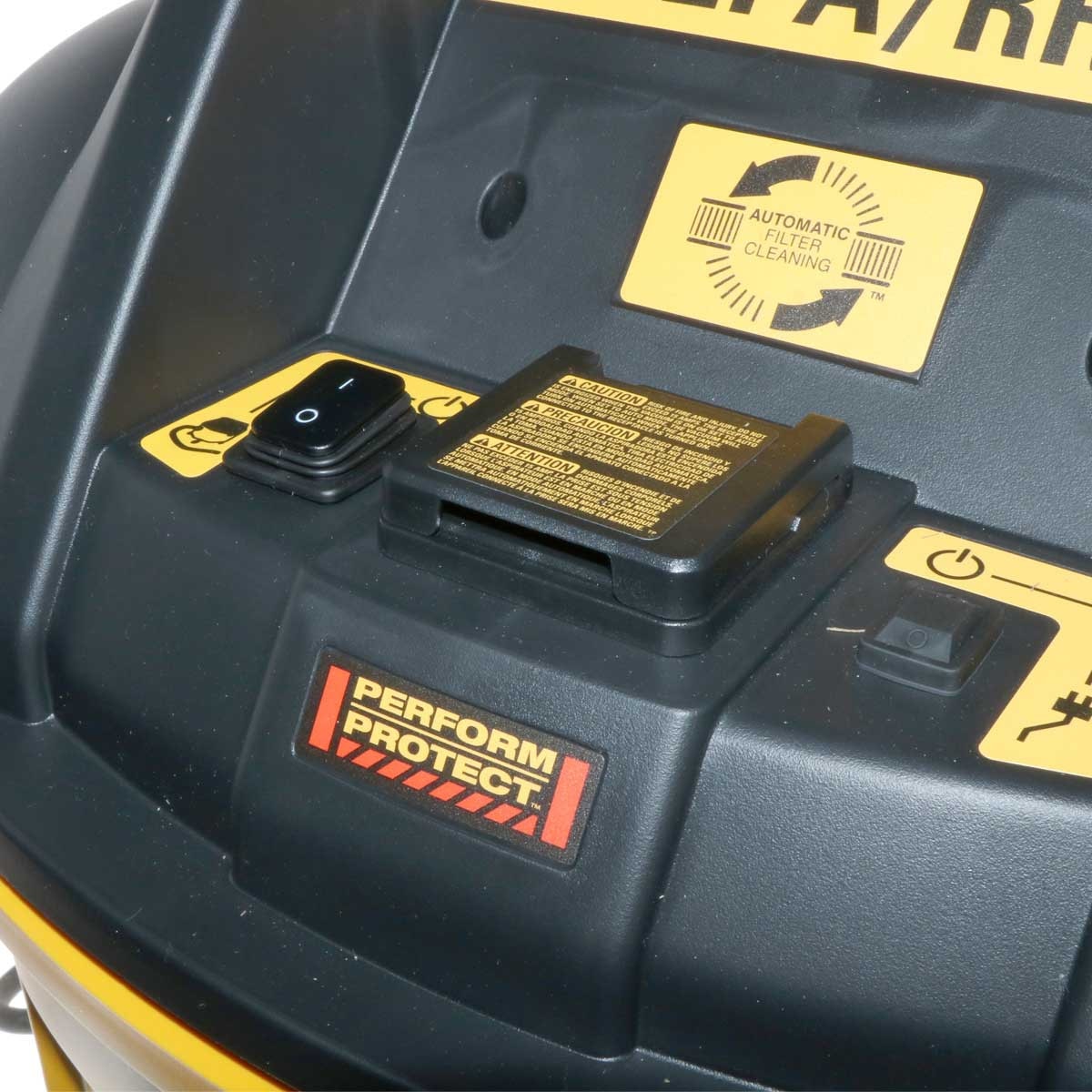 DeWalt 8 Gallon HEPA Vac with AutoC