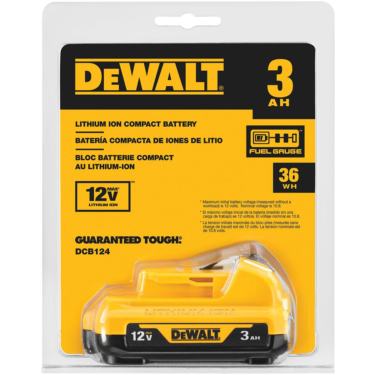 DeWalt 12V MAX 3.0Ah Lithium Ion Ba