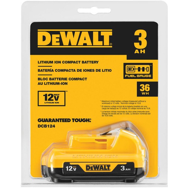 DeWalt 12V MAX 3.0Ah Lithium Ion Ba