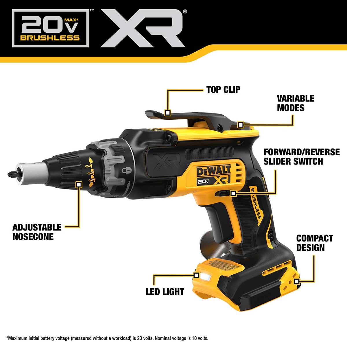 DeWalt Screwgun DCF620B