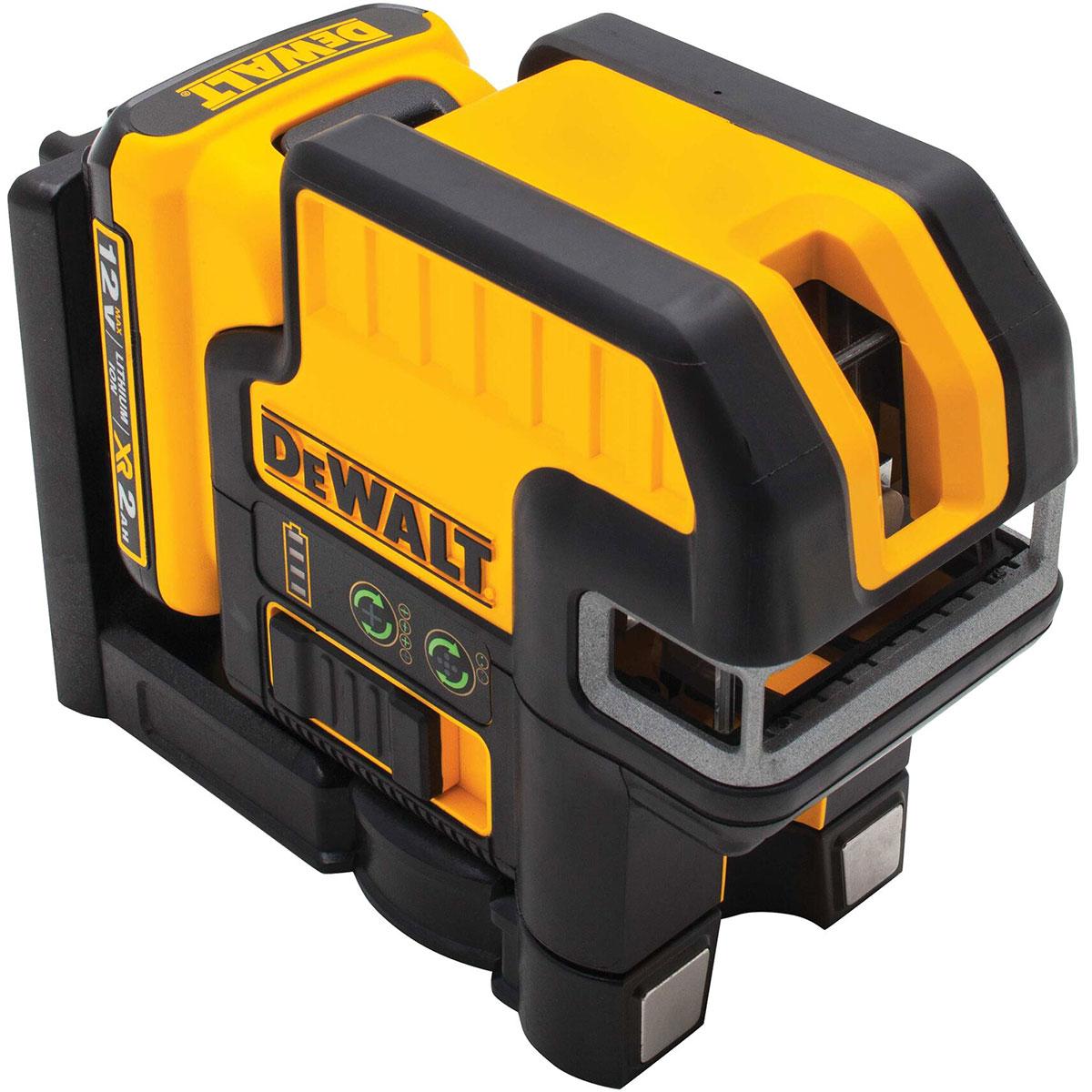 DeWalt 12V MAX 2 Spot Cross Line Green Laser DW0822LG | AMES Tool Co.