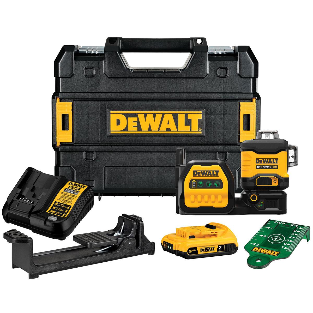 DeWalt 20V MAX XR® 3 x 360 Green Laser DCLE34030G
