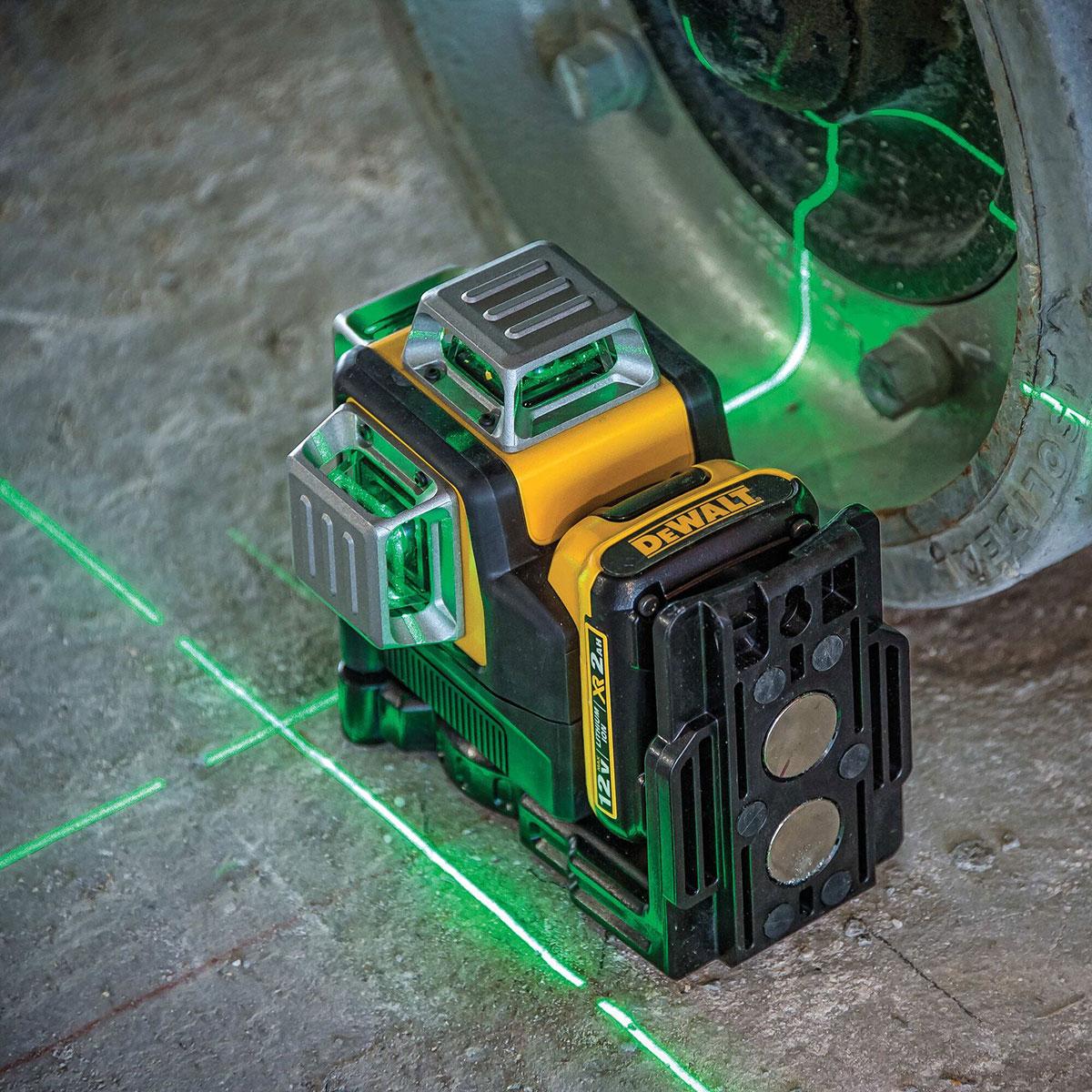 DeWalt 12V MAX 3 x 360 Green Line Laser DW089LG-QU | AMES Tool Co.