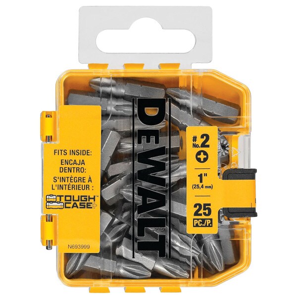 DeWalt #2 Phillips Bit Tips 25pk