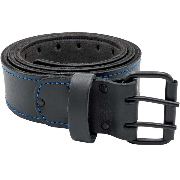 OX 3" Black Leather Belt Small/ Med