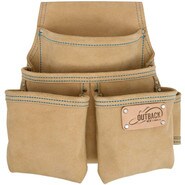 OX 4 Pocket Fastener Pouch - Suede
