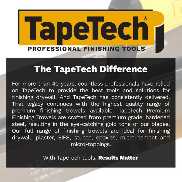 TapeTech 16" x 4.3" Trowel