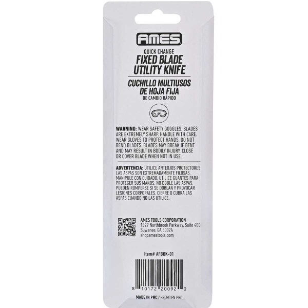 AMES Utility Knife AFBUK-01