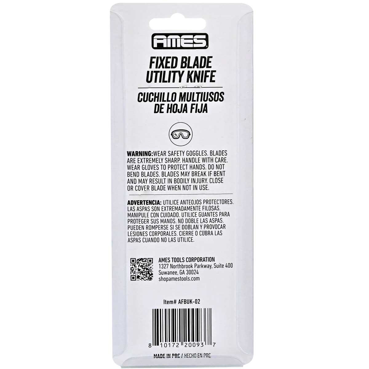AMES Utility Knife AFBUK-02